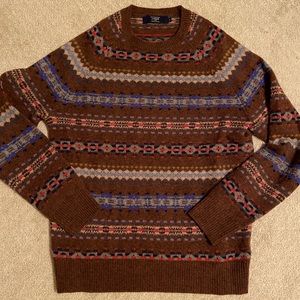 J. Crew Fair Isle Sweater